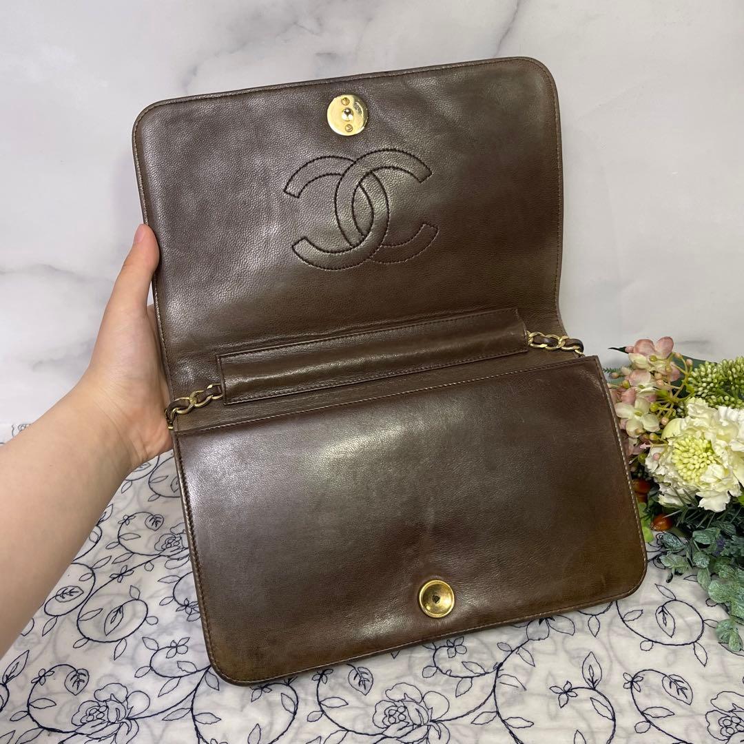 Chanel Chain Shoulder Bag Quilted Vintage — view 9