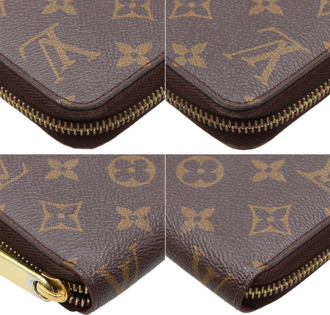 Louis Vuitton Zippy Wallet M41895 Fuchsia Long Wallet