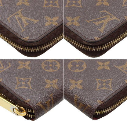 Louis Vuitton Zippy Wallet M41895 Fuchsia Long Wallet