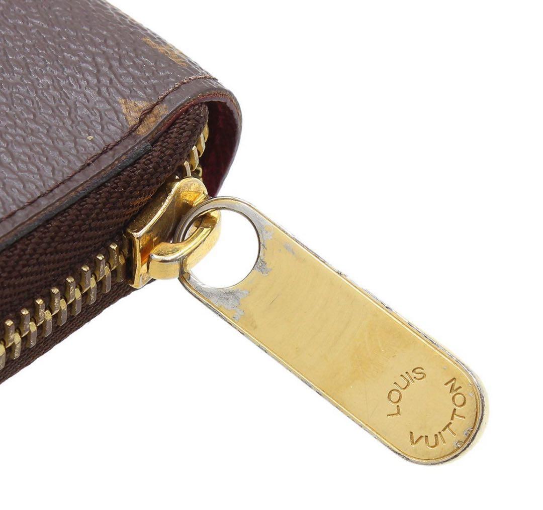 Louis Vuitton Zippy Wallet M41895 Fuchsia Long Wallet