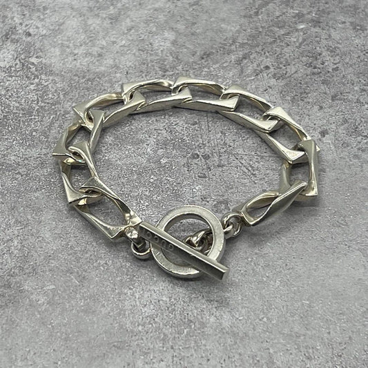 Gucci Figaro Chain Toggle Bracelet Vintage