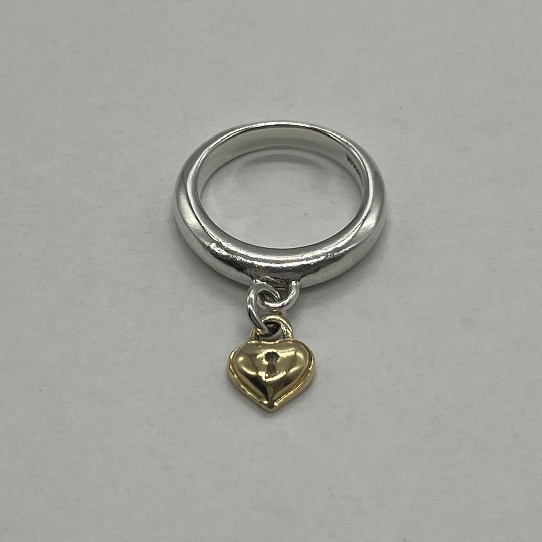 Tiffany & Co Heart Lock Ring No 10 Combination