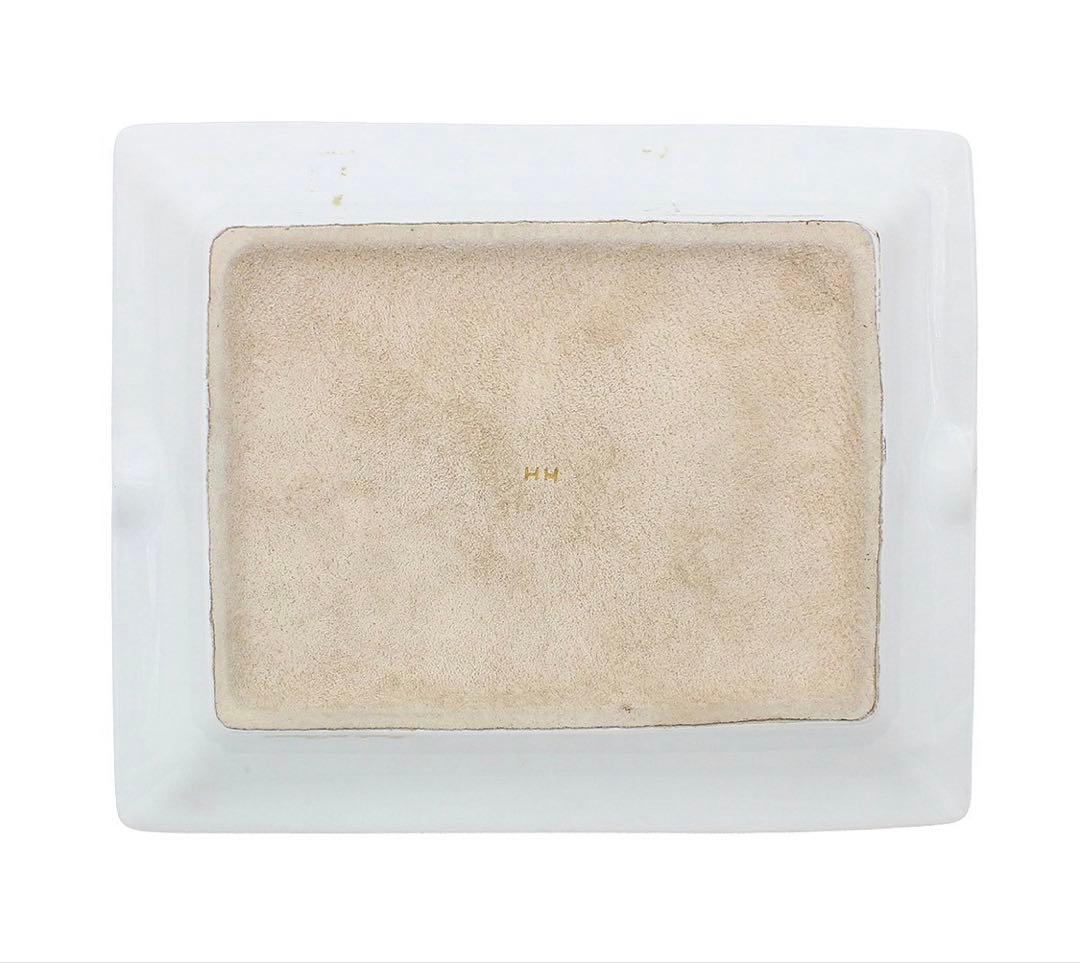 Hermes Ashtray Case White — view 2