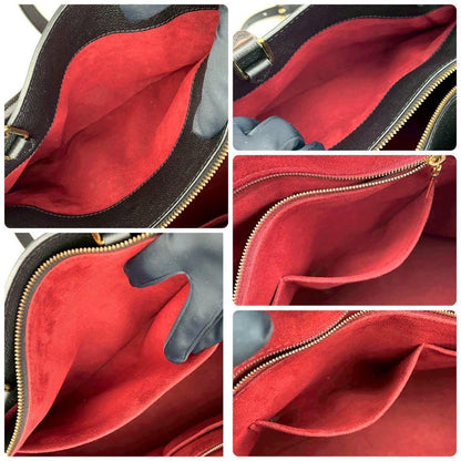 Louis Vuitton Monogram Empreinte Grand Palais MM Black Leather — view 7
