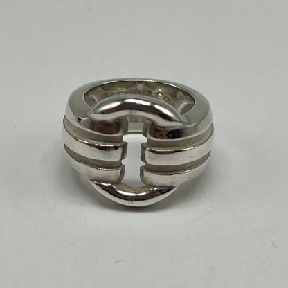 Tiffany & Co Atlas Grooved Circle Ring Silver — view 2