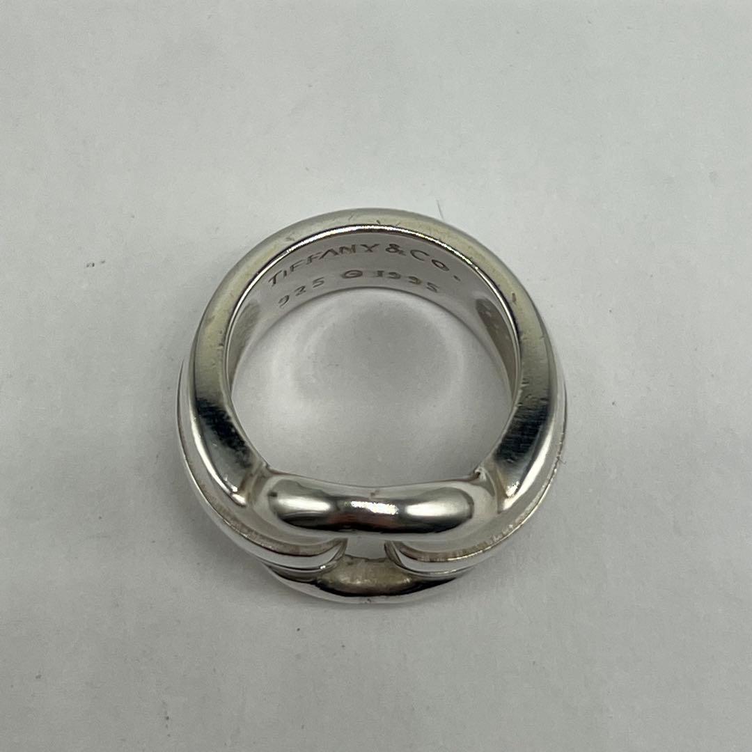 Tiffany & Co Atlas Grooved Circle Ring Silver — view 6