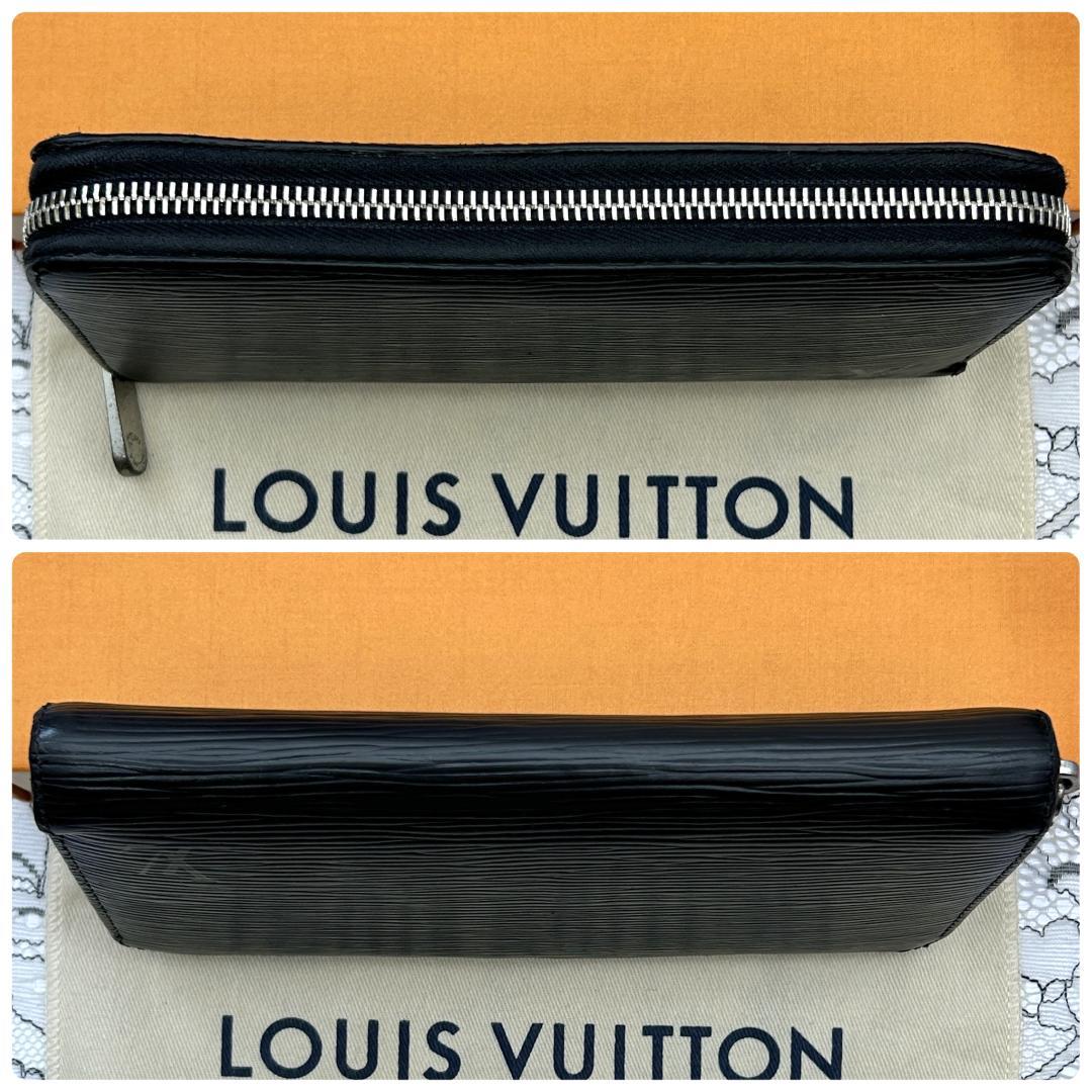 Louis Vuitton Epi Zippy Wallet Noir — view 3