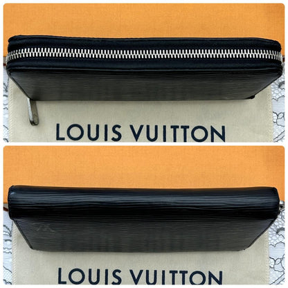 Louis Vuitton Epi Zippy Wallet Noir — view 3