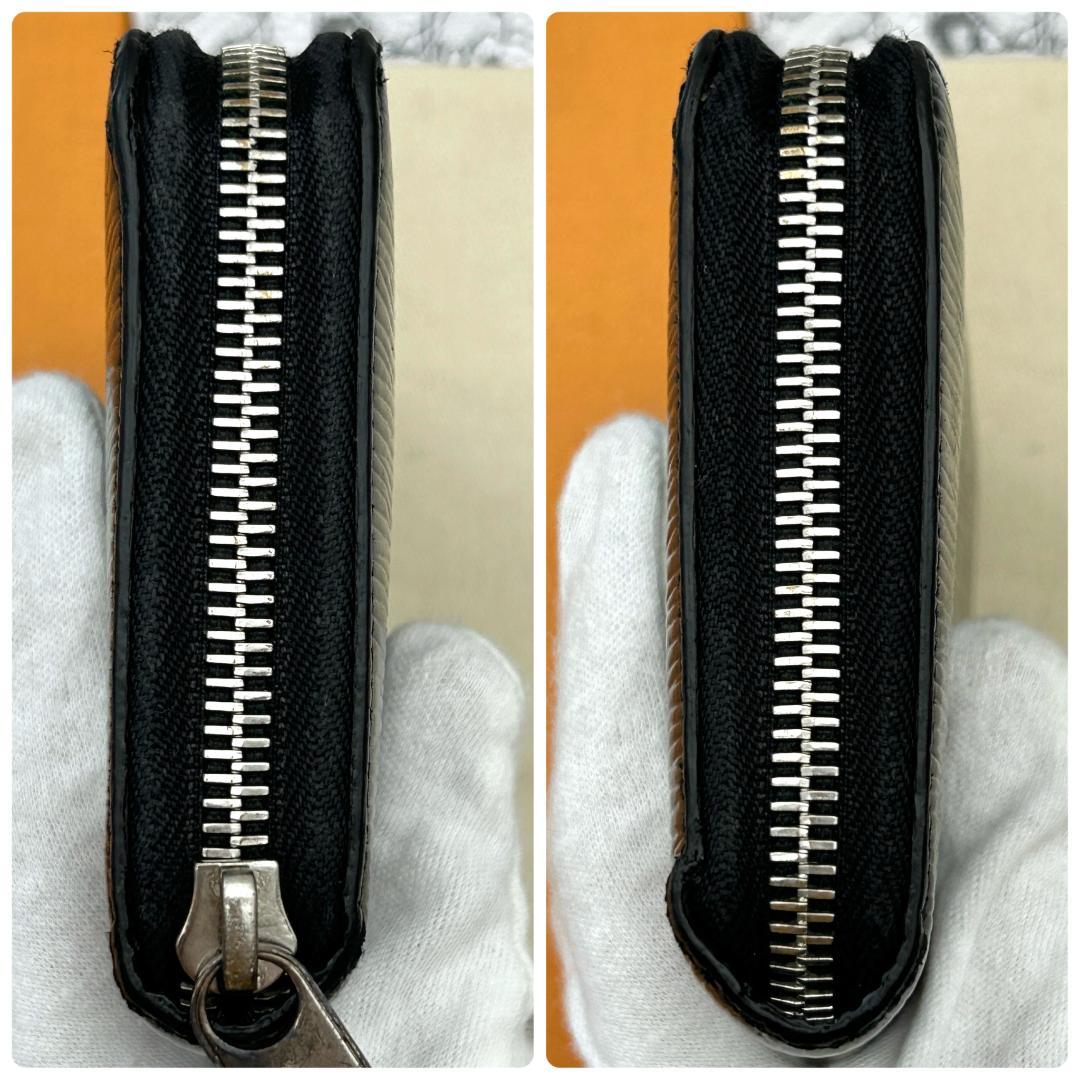 Louis Vuitton Epi Zippy Wallet Noir — view 4