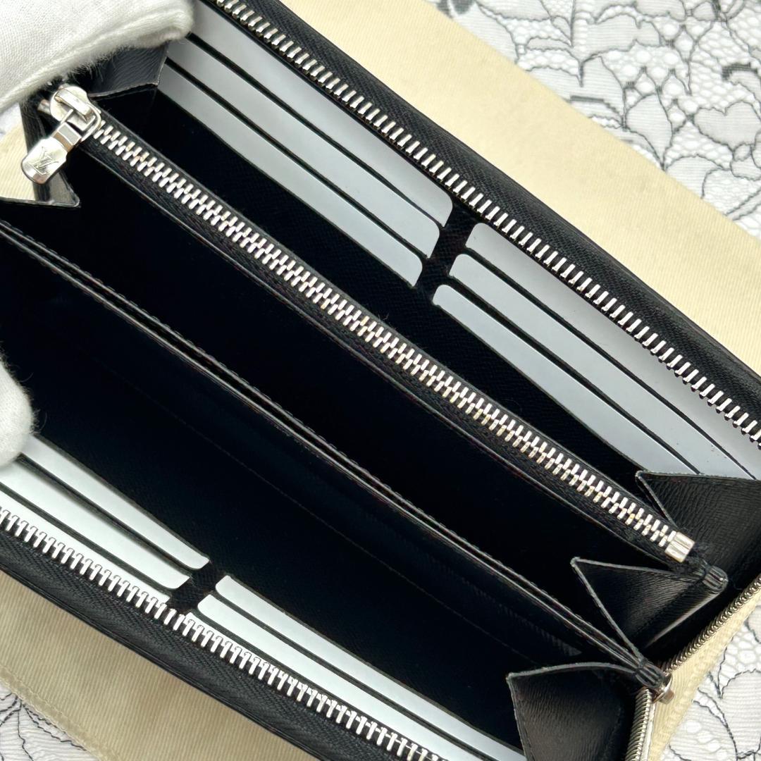 Louis Vuitton Epi Zippy Wallet Noir — view 5