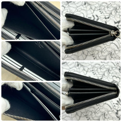 Louis Vuitton Epi Zippy Wallet Noir — view 8