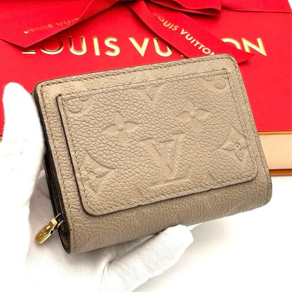 Louis Vuitton Empreinte Portefeuille Clair Beige Wallet