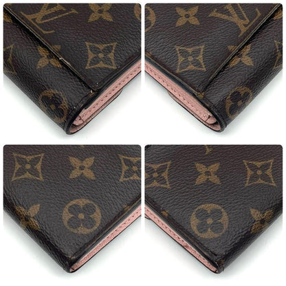 Louis Vuitton Monogram Portefeuille Sarah Rose Ballerine Wallet — view 8