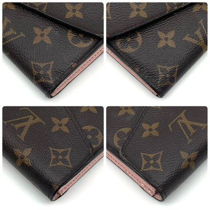 Louis Vuitton Monogram Portefeuille Sarah Rose Ballerine Wallet — view 9