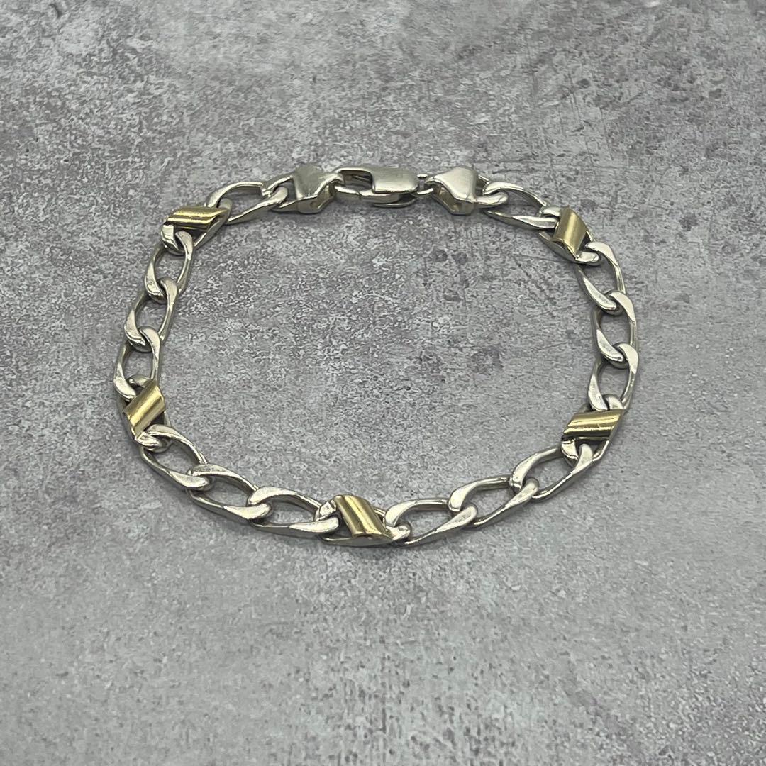 Tiffany & Co Figaro Chain Bracelet Combination