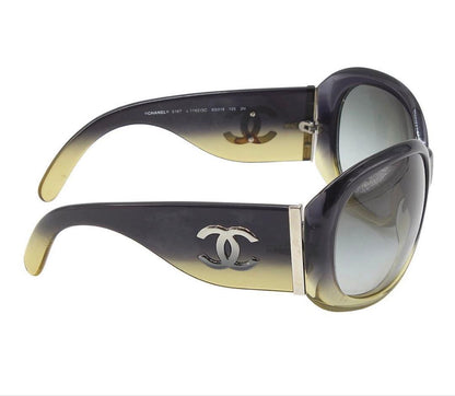 Chanel Side CC Logo Sunglasses Eyewear — view 2
