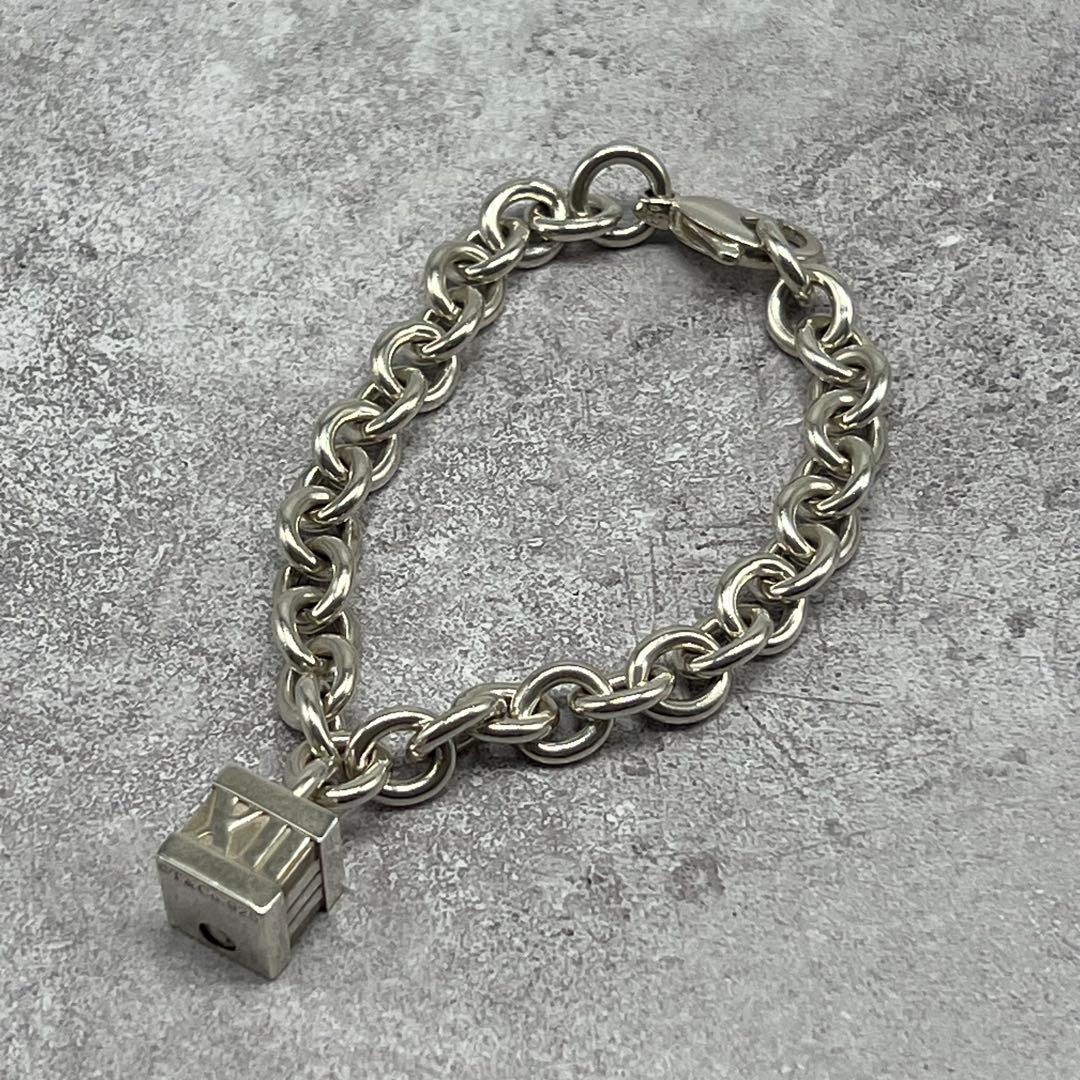 Tiffany & Co Atlas Donut Chain Bracelet Silver