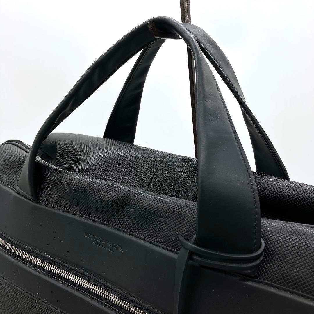 Bottega Veneta 2-way Travel Bag Marco Polo Black