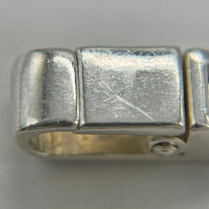 GUCCI G Shape Bracelet Sv925 Vintage