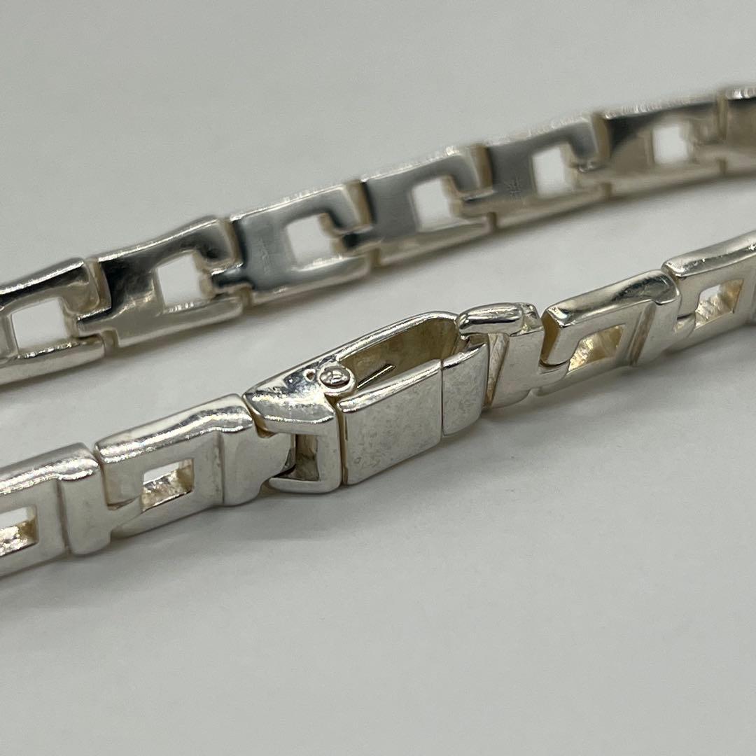 GUCCI G Shape Bracelet Sv925 Vintage