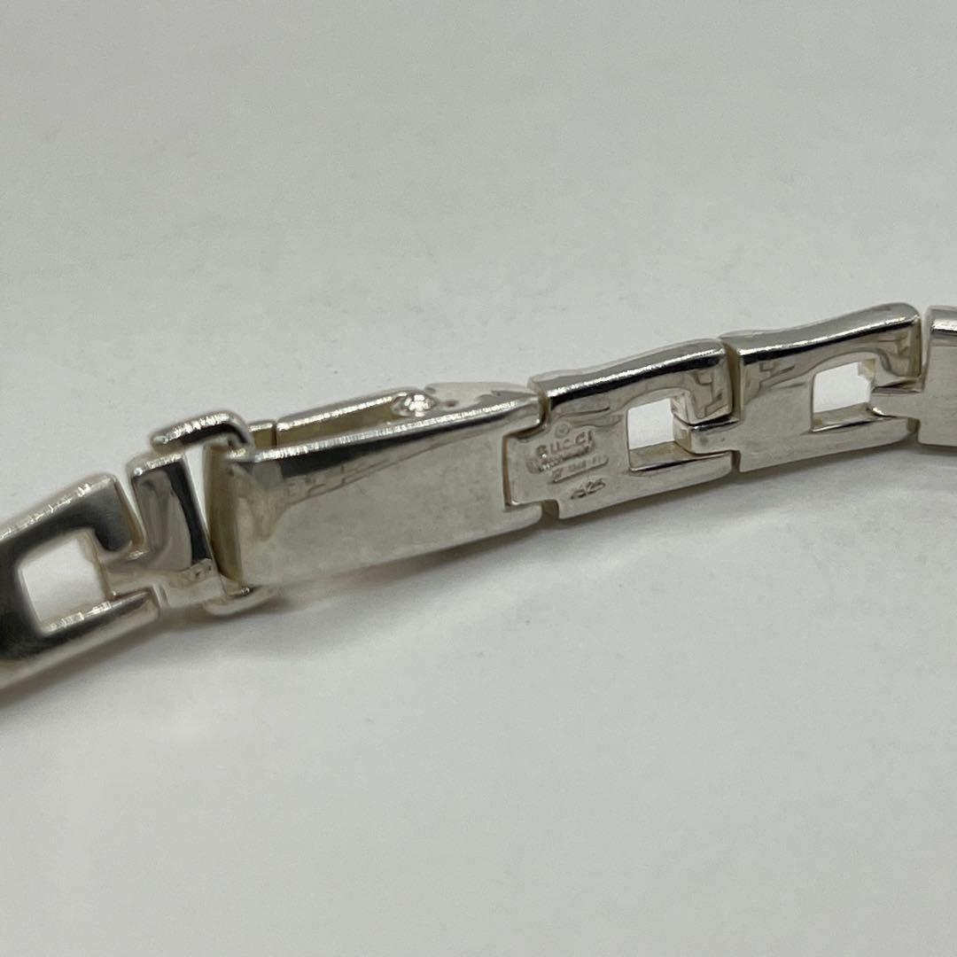 GUCCI G Shape Bracelet Sv925 Vintage