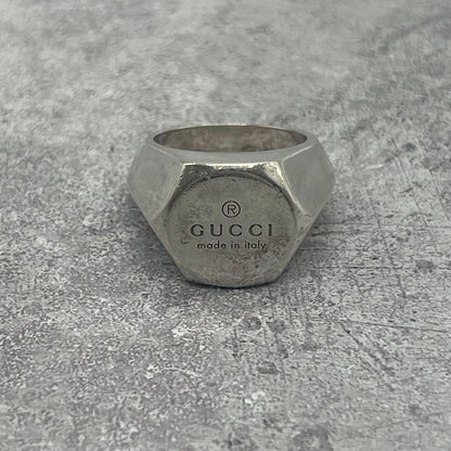 Gucci Hexagon Signet Ring
