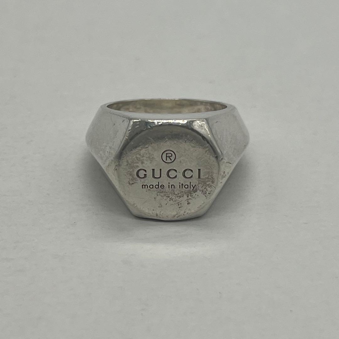 Gucci Hexagon Signet Ring — view 2