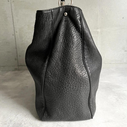 Saint Laurent Leather Roadie Tote Bag — view 4