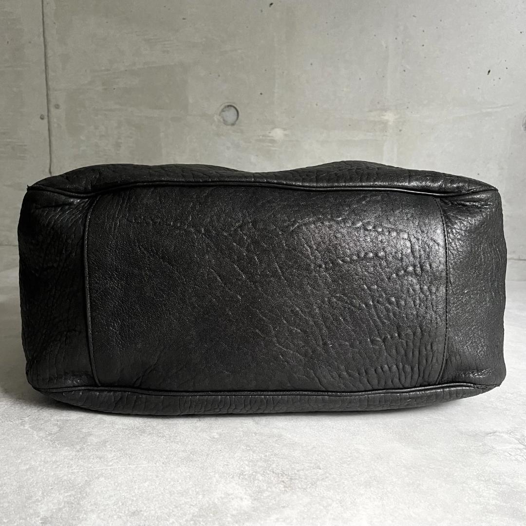 Saint Laurent Leather Roadie Tote Bag — view 6