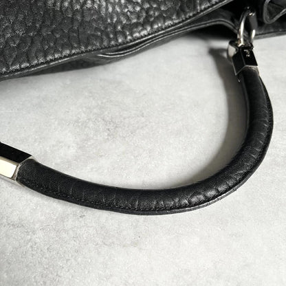 Saint Laurent Leather Roadie Tote Bag — view 8
