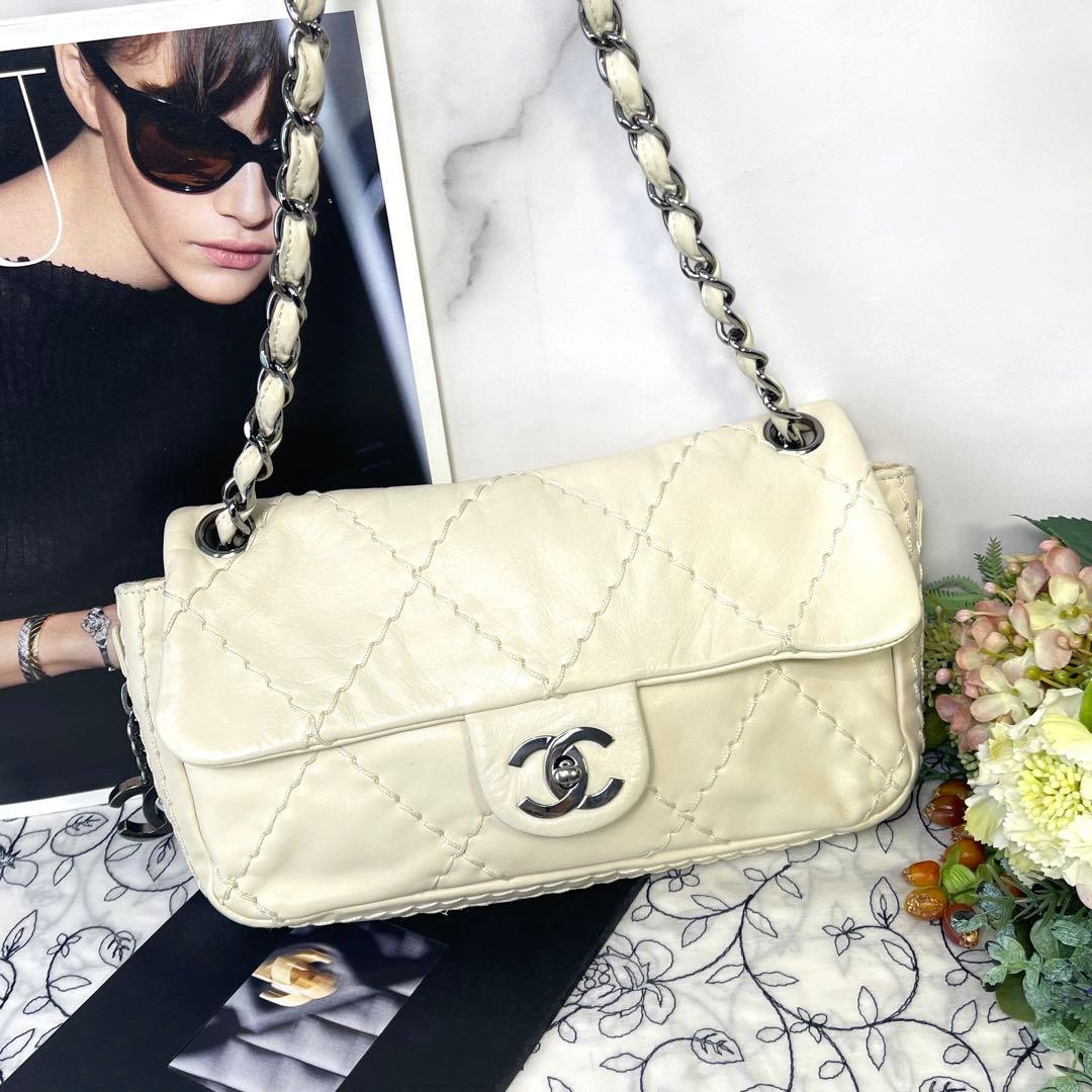 Chanel Double Flap Wild Stitch