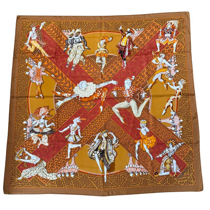 Hermes Carre 90 Les Ballets Russes Russian Ballet Scarf — view 2