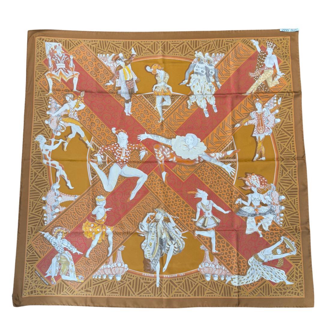 Hermes Carre 90 Les Ballets Russes Russian Ballet Scarf — view 3