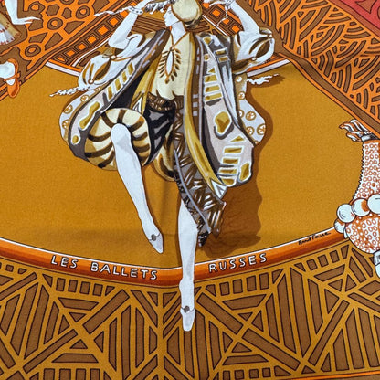 Hermes Carre 90 Les Ballets Russes Russian Ballet Scarf — view 4
