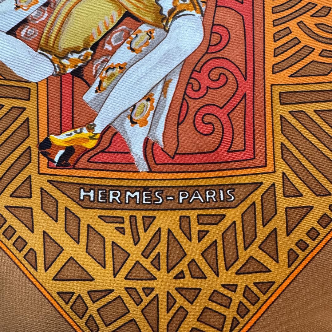 Hermes Carre 90 Les Ballets Russes Russian Ballet Scarf — view 5