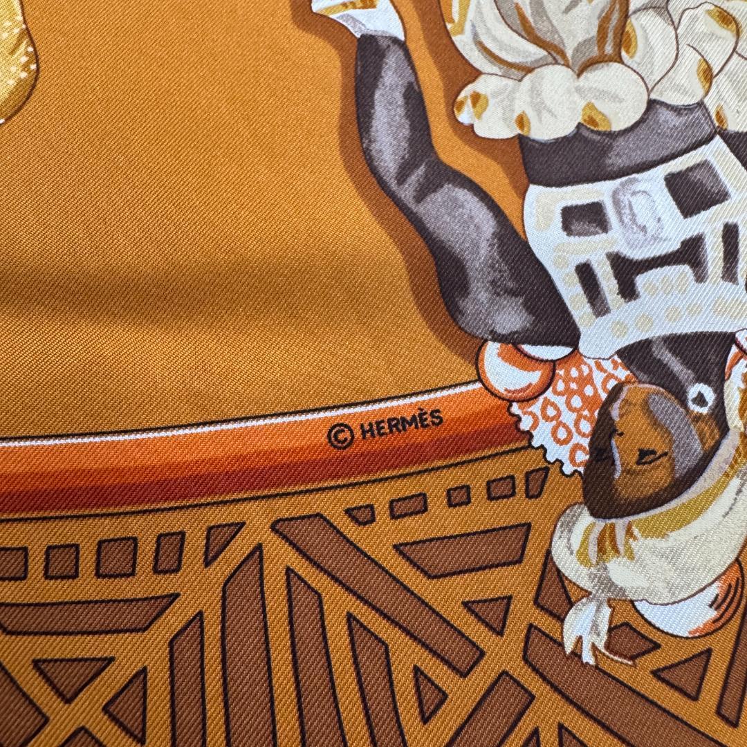 Hermes Carre 90 Les Ballets Russes Russian Ballet Scarf — view 6