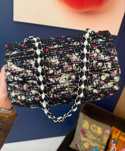 Chanel Multicolor Nep Tweed Quilted — view 2