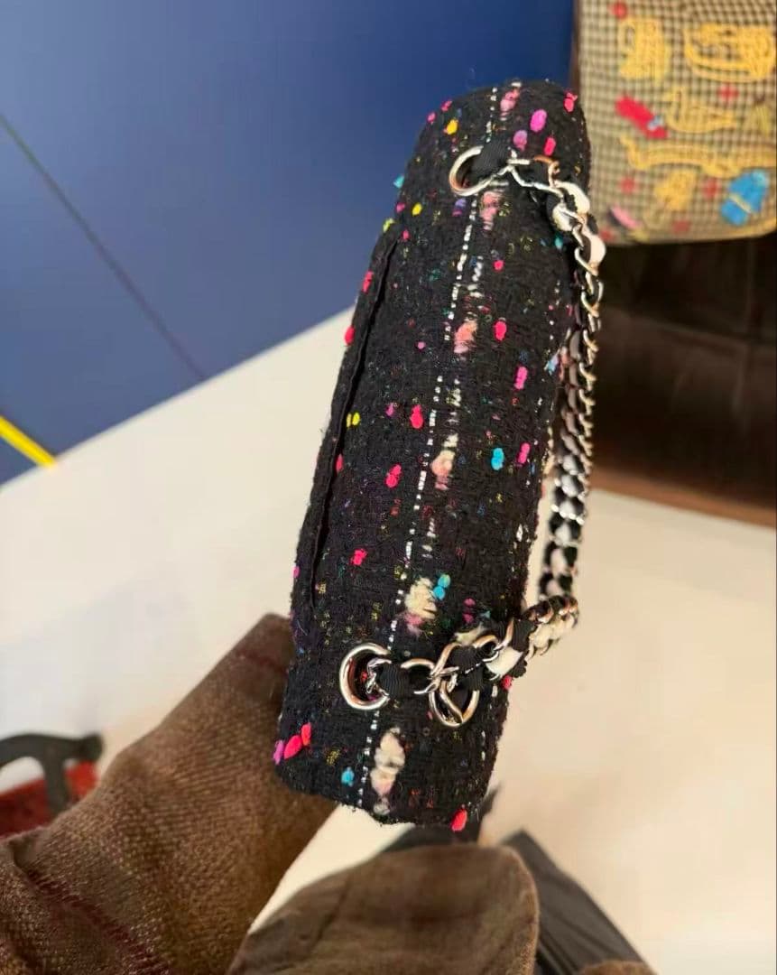 Chanel Multicolor Nep Tweed Quilted — view 3