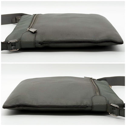 Louis Vuitton Sasha Taiga Shoulder Bag Crossbody Leather Messenger — view 6