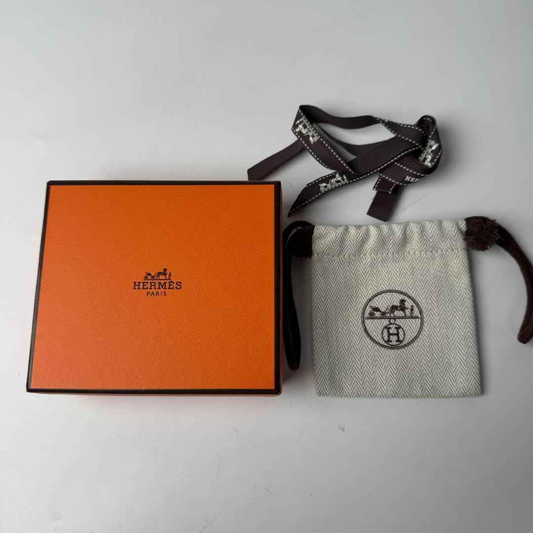 Hermes Attache Soie Bag Strap Black — view 8