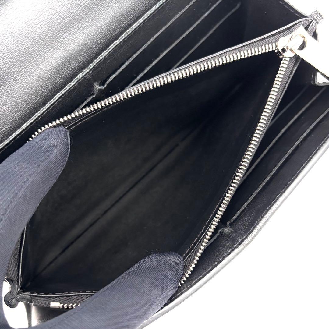 Louis Vuitton Portefeuille Iris Mahina Wallet Noir Black Bifold — view 5