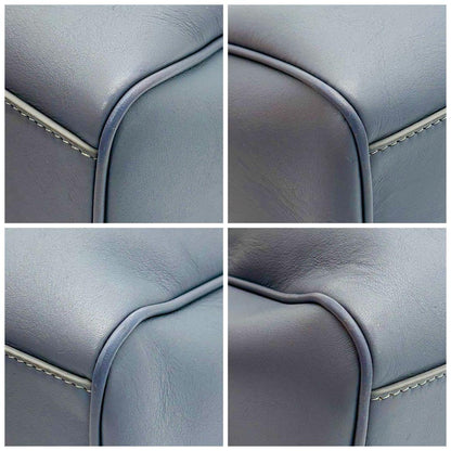 Celine Mini Boston Bag Cuir Triomphe Light Blue — view 5