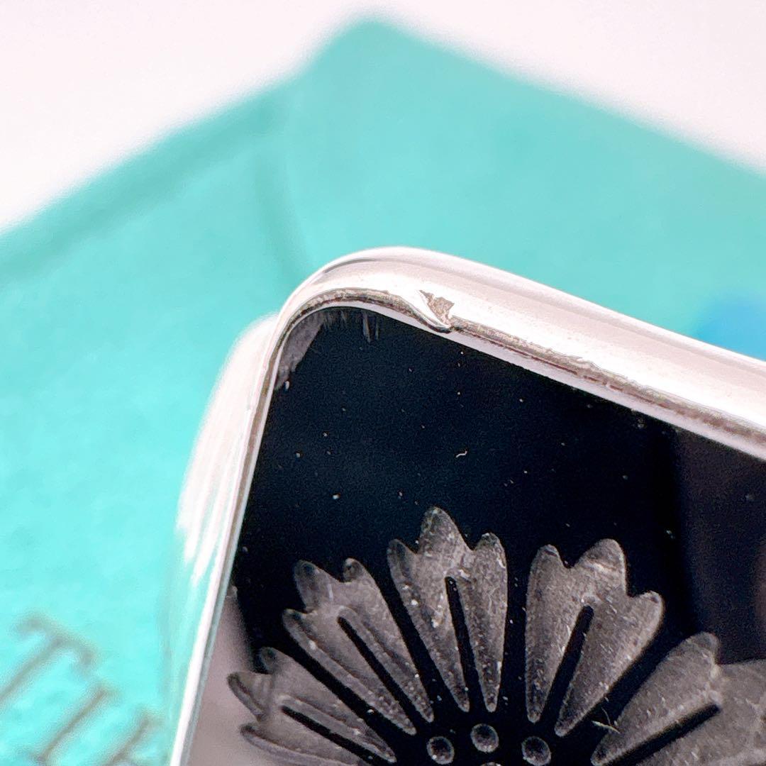 Tiffany & Co Ziegfeld Onyx Ring Size 25 925 Silver