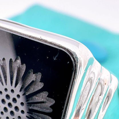 Tiffany & Co Ziegfeld Onyx Ring Size 25 925 Silver