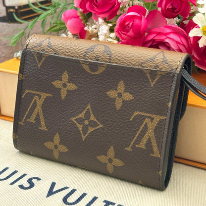 Louis Vuitton Monogram Reverse Porto Mone Rosari Folded Wallet — view 2