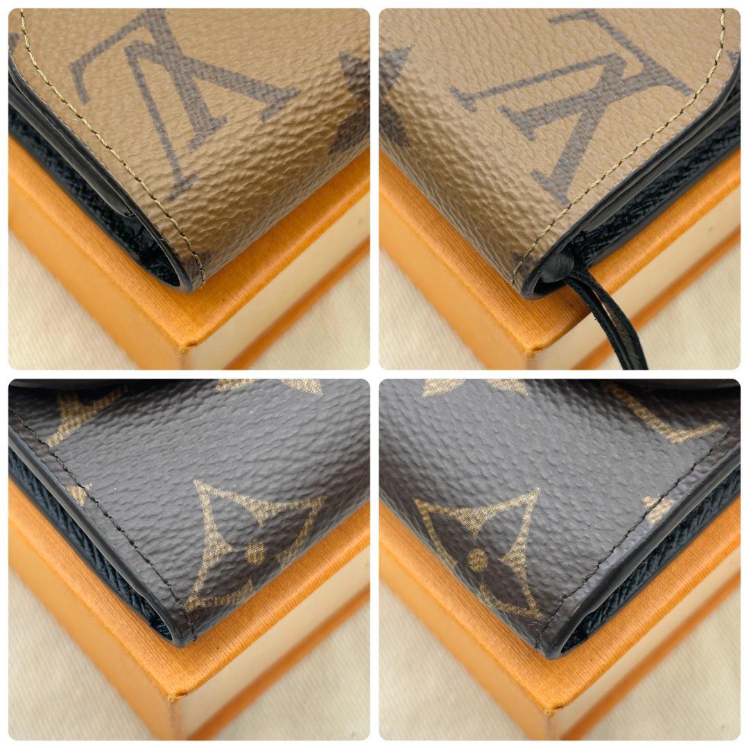 Louis Vuitton Monogram Reverse Porto Mone Rosari Folded Wallet — view 5
