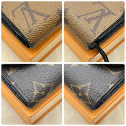 Louis Vuitton Monogram Reverse Porto Mone Rosari Folded Wallet — view 5