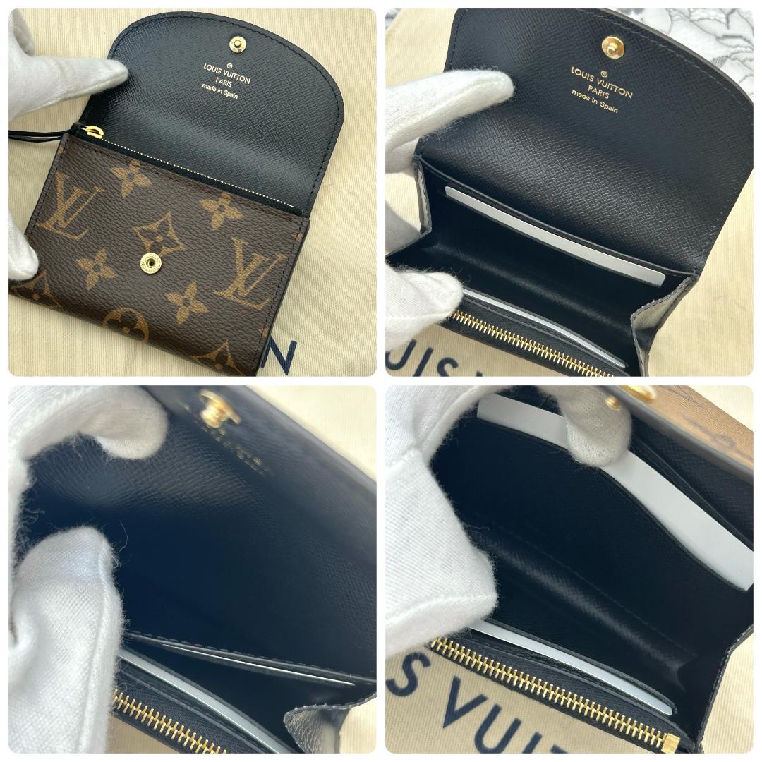 Louis Vuitton Monogram Reverse Porto Mone Rosari Folded Wallet — view 6