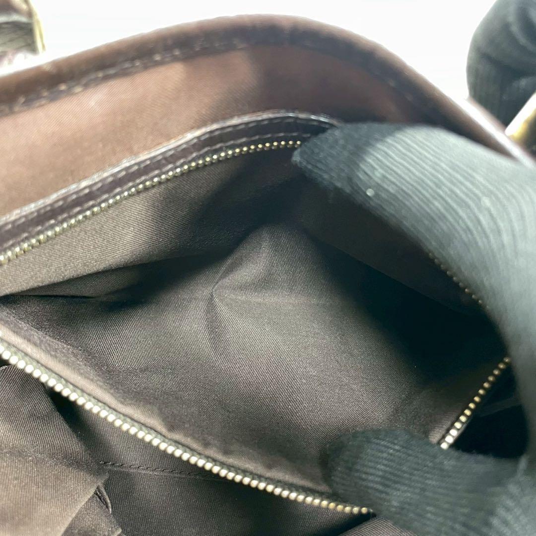 Gucci Sherry Line GG Tote Brown Canvas — view 5