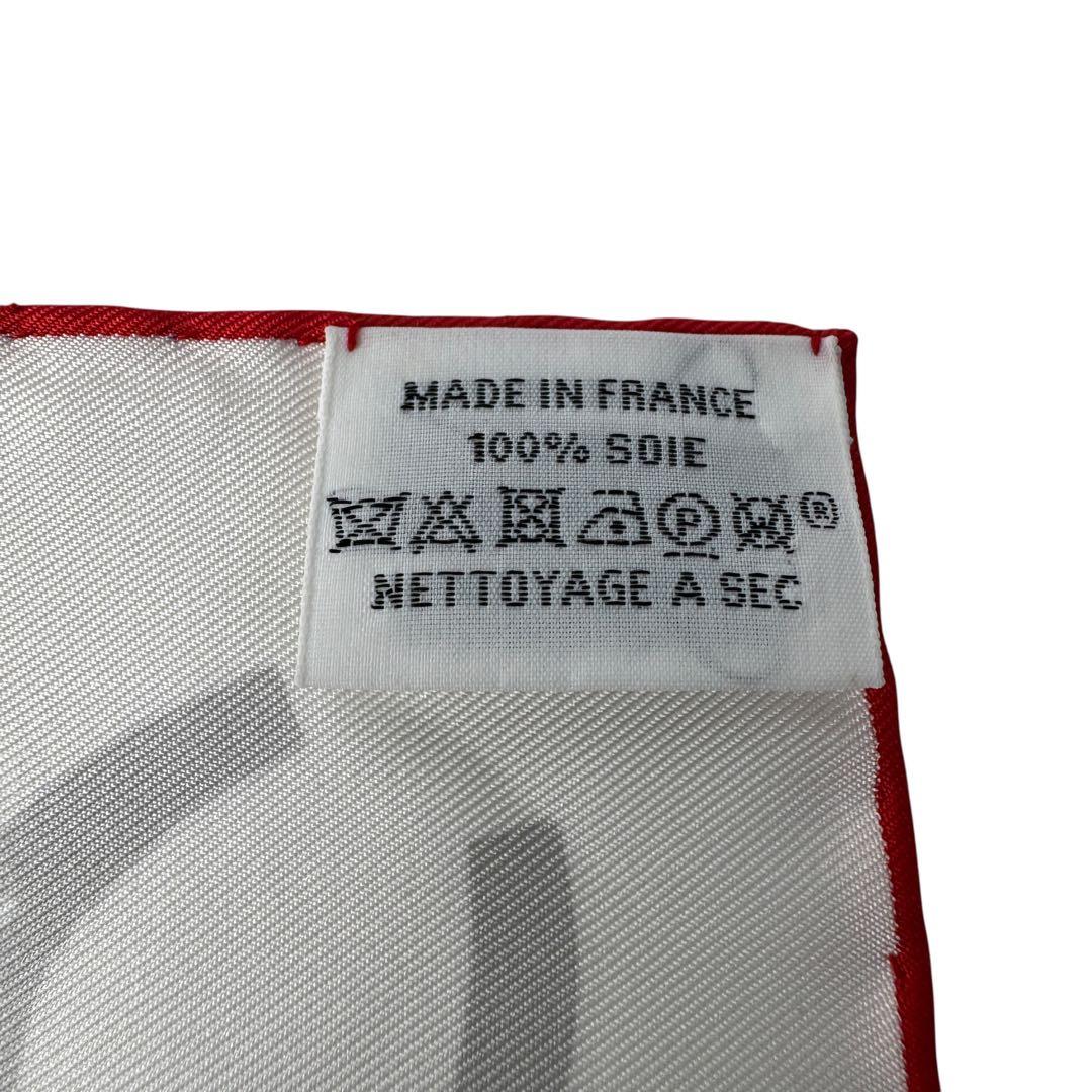 Hermes Carre 45 Gavroche Just Married Horse Silk Scarf — view 6